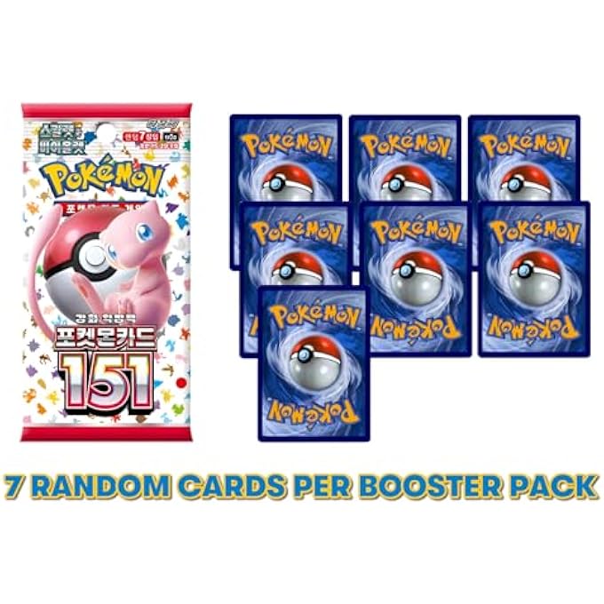 rayihni POKEMON 151 BOOSTER PACKS KOREAN X2 | POKEMON 151 BOOSTER PACKS | KOREAN POKMON CARDS | TITAN AUTHENTICATED - Image 3
